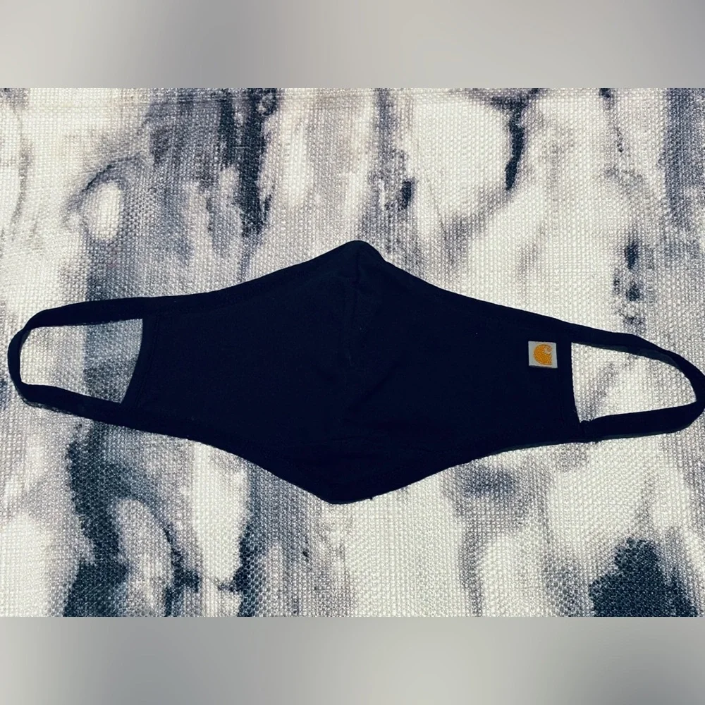 Carhartt Cotton Blend Face Mask! Black Unisex- OSFA -
